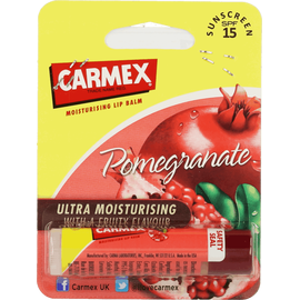 Carmex Ultra Moisturising Lip Balm Pomegranate Twist - бальзам для губ гранатовый (в стике)
