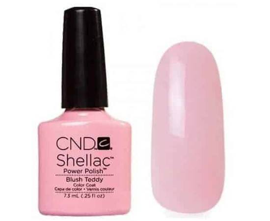 CND Shellac № 84 Blush Teddy - Нежный розовый, непрозрачный