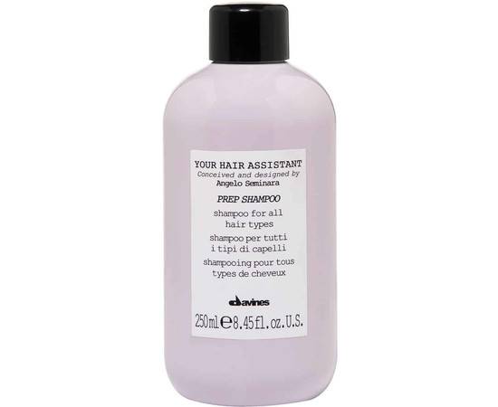 Davines Your Hair Assistant Prep shampoo - Универсальный шампунь для подготовки волос к укладке 250 мл, Объём: 250 мл