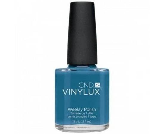 CND Vinylux 162 Blue Rapture - Темно-голубой, плотный, без перламутра