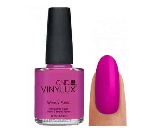 CREATIVE Vinylux 168 Sultry Sunset - Темно-розовый, плотный, с перламутром