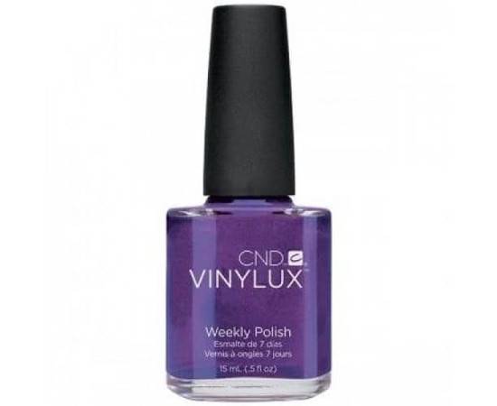 CND Vinylux 117 Grape Gum - Фиолетовый, плотный, с микроблестками