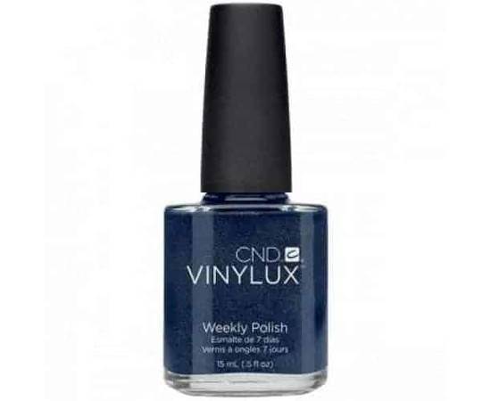CND Vinylux 131 Midnight Swim - Темно-синий, глубокий, плотный,с микроблестками