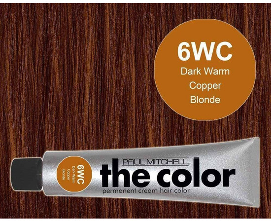 Paul Mitchell The Color 6WC - темный тепло-медный блонд 90 мл