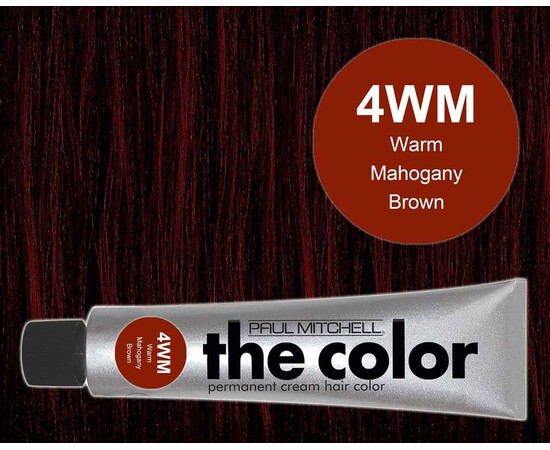 Paul Mitchell The Color 4WM - натуральный коричневый теплый махагон 90 мл