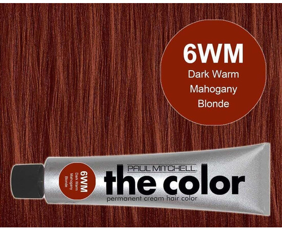 Paul Mitchell The Color 6WM - темный блонд теплый махагон 90 мл