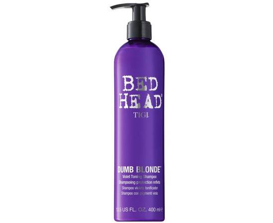 TIGI Bed Head Dumb Blonde Voilet Toning Shampoo - Шампунь-корректор цвета 400 мл