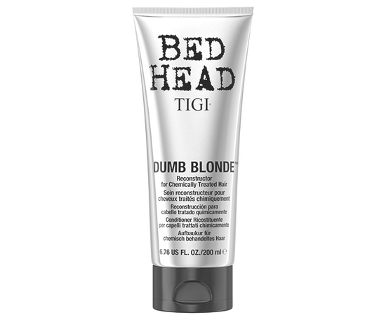 TIGI Bed Head Dumb Blonde Reconstructor - Кондиционер-маска для блондинок 200 мл, Объём: 200 мл