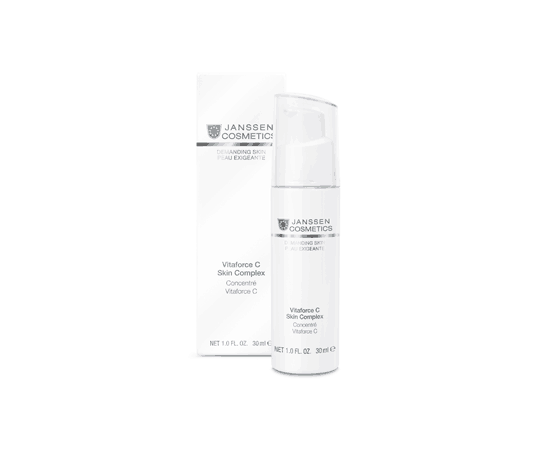 Janssen Cosmetics Demanding Skin Vitaforce C Skin Complex - Регенерирующий концентрат с витамином С 30 мл, Объём: 30 мл