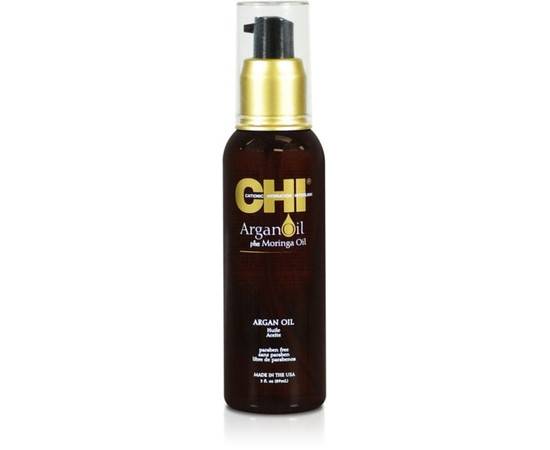 CHI Argan Oil - Восстанавливающее масло для волос на основе масла Аргана 89 мл, Объём: 89 мл