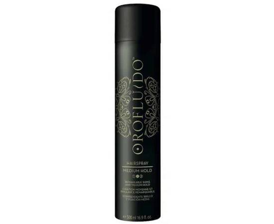 Revlon Orofluido Medium Hairspray - Лак для волос средней фиксации 500 мл, Объём: 500 мл