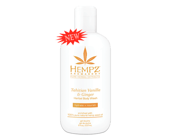 Hempz Sweet Pineapple Honey Melon Herbal Body Wash - Гель для душа Имбирь и Ваниль 237 мл, Объём: 250 мл