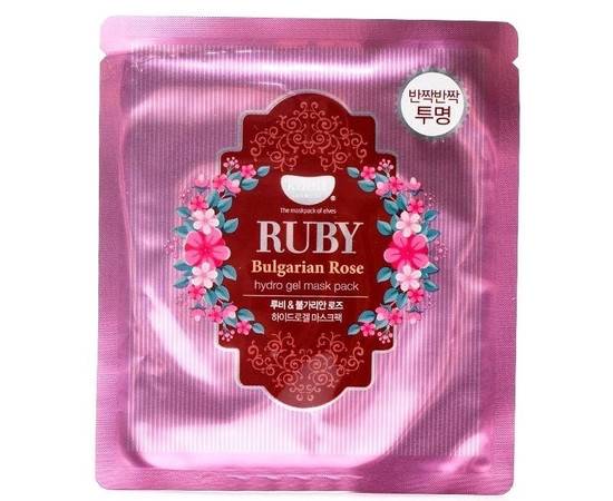 KOELF Ruby Bulgarian Rose Hydro Gel Mask Pack - Гидрогелевая маска "Рубин и масло розы" 1 шт., Упаковка: 1 шт.