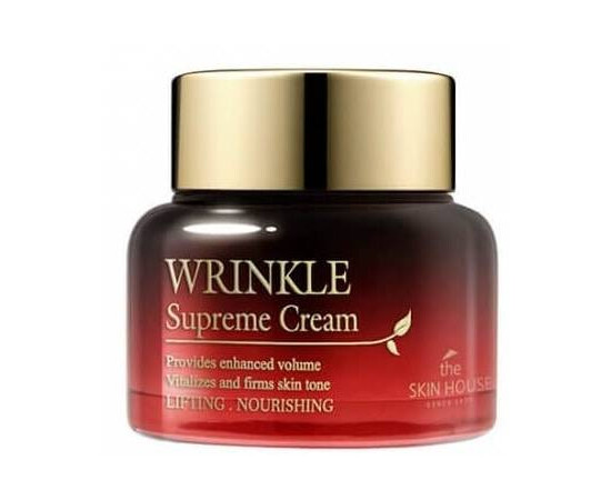 The Skin House Wrinkle Supreme Cream - Питательный крем разглаживающий морщины с женьшенем 50 мл, Объём: 50 мл
