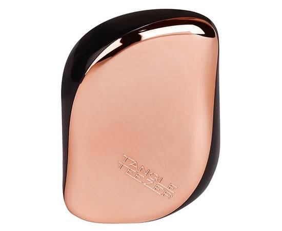 Tangle Teezer Compact Styler Rose Gold - Компактная расческа для волос розовое золото/черный