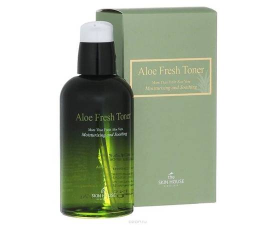 The Skin House Aloe Fresh Toner - Успокаивающий тонер с экстрактом алое 130 мл, Объём: 130 мл