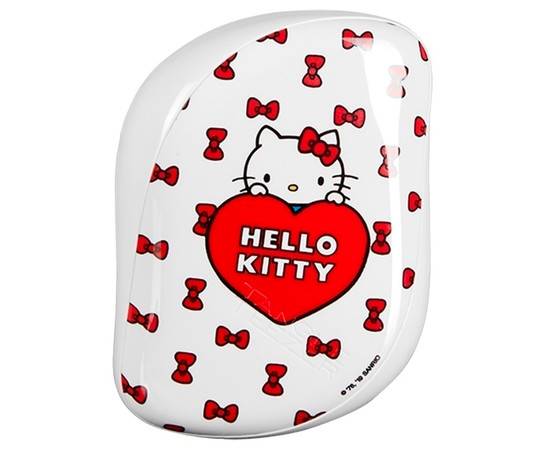 Tangle Teezer Compact Styler Hello Kitty Dancing Bows - Компактная расческа для волос белый/красный
