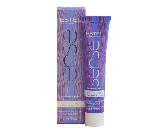 Estel Professional De Luxe Sense - Крем-краска для волос без аммиака 0/44 оранжевый 60 мл 60 мл, Объём: 60 мл