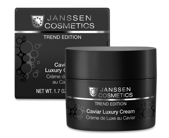 Janssen Cosmetics Trend Edition Caviar Luxury Cream - Роскошный обогащенный крем с экстрактом чёрной икры 50 мл, Объём: 50 мл