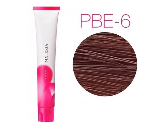 Lebel Materia - PBe-6 темный блондин розово-бежевый 80 гр