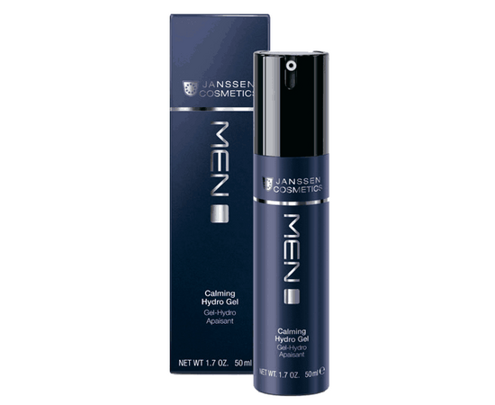 Janssen Cosmetics Men Calming Hydro Gel - Ревитализирующий увлажняющий крем-гель 50 мл, Объём: 50 мл