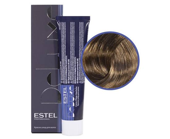 Estel Professional De Luxe - Краска-уход 7/7 русый коричневый 60 мл