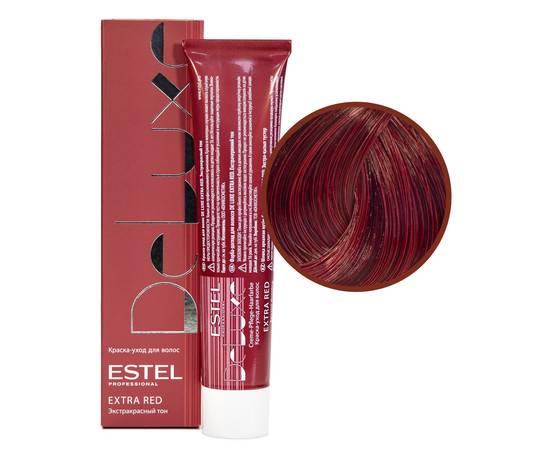 Estel Professional De Luxe - Краска-уход 77/55 русый красный интенсивный 60 мл