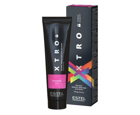 Estel Professional XTRO - Пигмент прямого действия для волос EX/NP розовый 100 мл