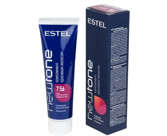 Estel Professional Newtone Mask - Тонирующая маска для волос 7/56 русый красно-фиолетовый 60 мл