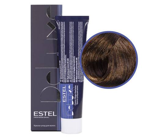 Estel Professional De Luxe - Краска-уход 6/47 темно-русый медно-коричневый 60 мл