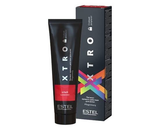 Estel Professional XTRO - Пигмент прямого действия для волос алый 100 мл