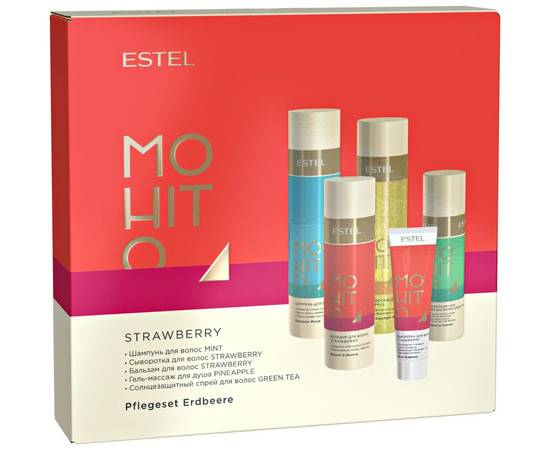Estel Professional Mohito Set - Набор для волос (клубника) 5 поз.