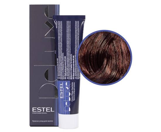 Estel Professional De Luxe - Краска-уход 6/65 темно-русый фиолетово-красный 60 мл