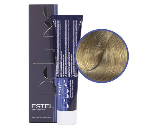 Estel Professional De Luxe - Краска-уход 9/17 блондин пепельно-коричневый 60 мл