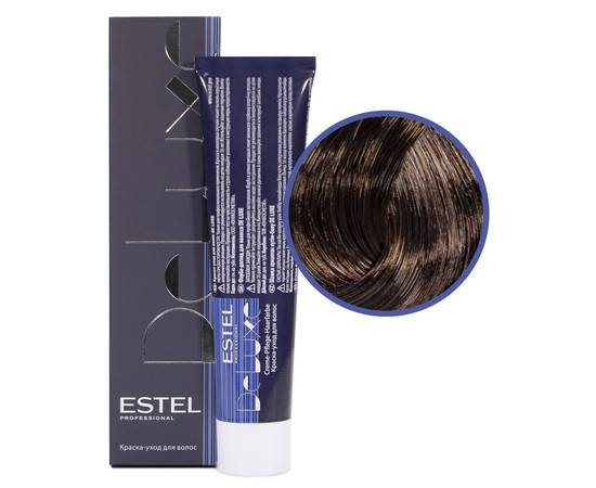 Estel Professional De Luxe - Краска-уход 5/74 светлый шатен коричнево-медный 60 мл