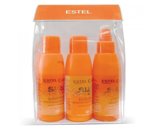 Estel Professional Curex Sunflower - Косметический набор (дорожный) 3 поз., Объём: 3 поз.