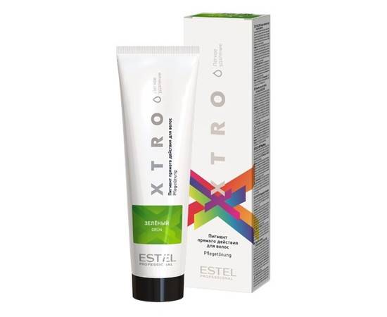 Estel Professional XTRO - Пигмент прямого действия для волос EX/NG зеленый 100 мл