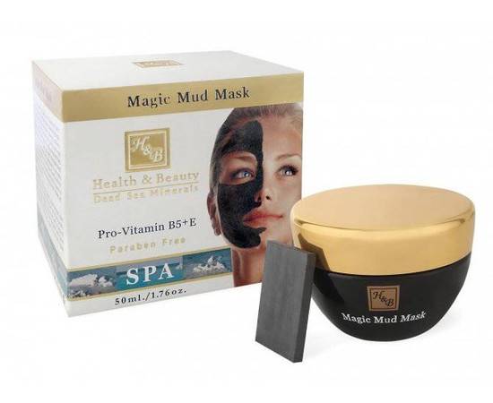 Health Beauty - Грязевая волшебная маска для лица с абсорбирующим камнем 50 мл, Объём: 50 мл
