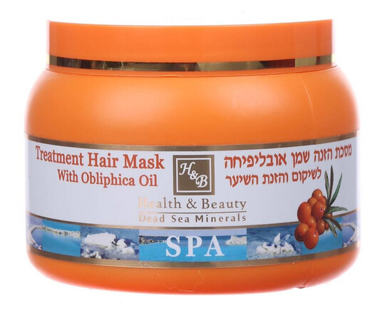 Health Beauty - Маска для волос с добавлением масла облепихи 250 мл, Объём: 250 мл