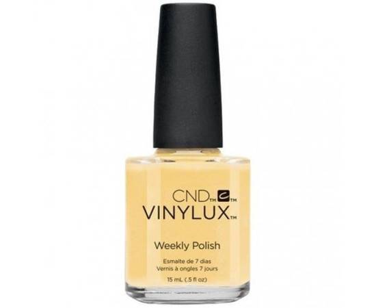CND Vinylux 218 Honey Darlin - Пастельный, светло-желтый оттенок, без блесток и перламутра