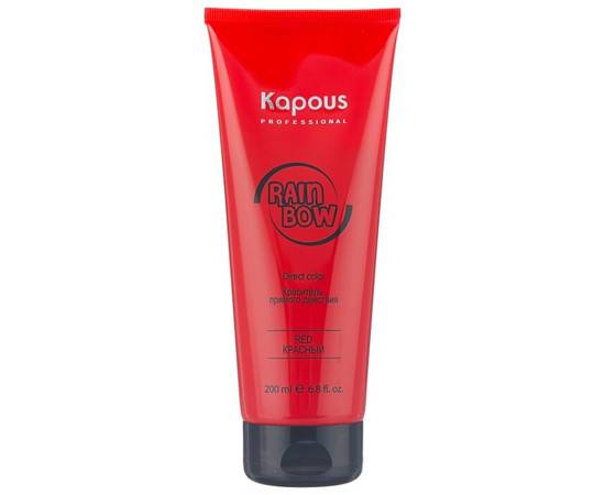 Kapous Professional Rainbow Red - Краситель прямого действия для волос "Красный" 200 мл, Объём: 200 мл