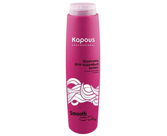 Kapous Smooth and Curly - Шампунь для кудрявых волос 300 мл, Объём: 300 мл