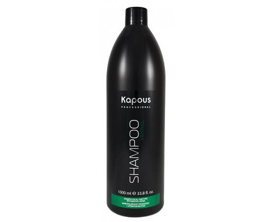 Kapous Professional - Шампунь для всех типов волос с ароматом ментола 1000 мл, Объём: 1000 мл