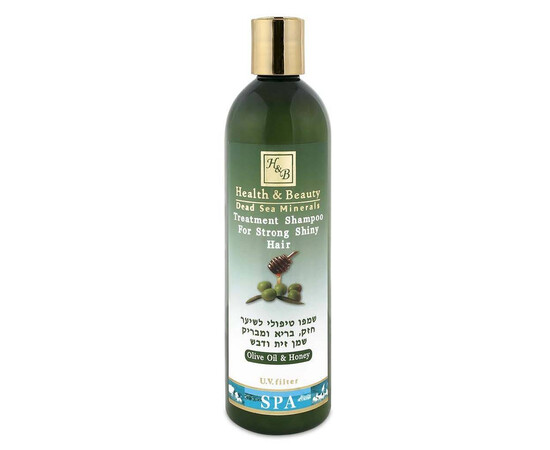 Health Beauty - Шампунь с добавлением оливкового масла и меда 400 мл, Объём: 400 мл