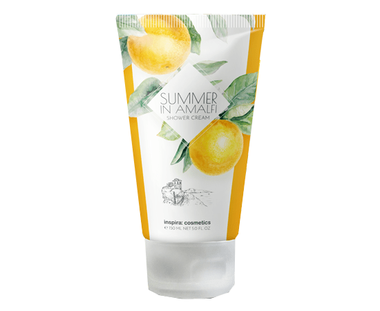 Inspira "Summer in Amalfi" Shower Cream  - Крем-гель для душа "Лето в Амальфи" 150 мл, Объём: 150 мл