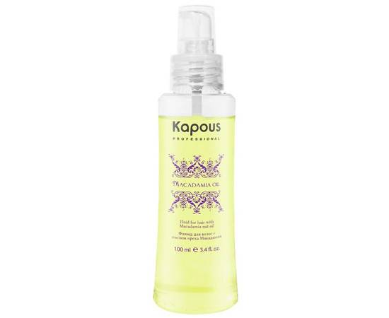 Kapous Macadamia Oil - Флюид с маслом ореха макадамии 100 мл, Объём: 100 мл