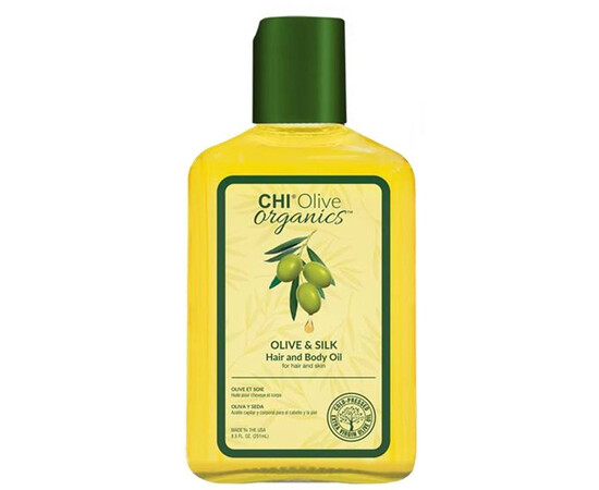 CHI Olive Organics Olive Silk Hair and Body Oil - Масло для волос и тела 59 мл, Объём: 59 мл