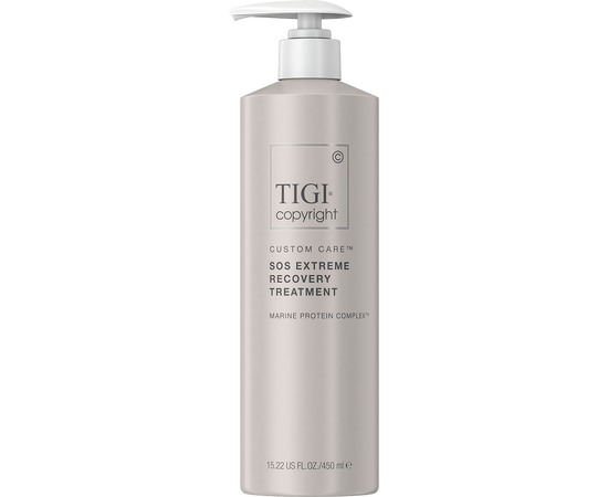 TIGI Copyright Custom Care SOS Extreme Recovery Treatment - Профессиональная восстанавливающая сыворотка для экстремально поврежденных волос 450 мл