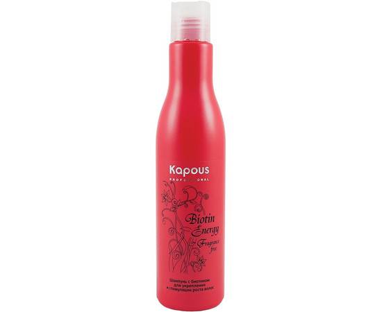Kapous Biotin Energy - Шампунь с биотином для укрепления и стимуляции роста волос 250 мл, Объём: 250 мл
