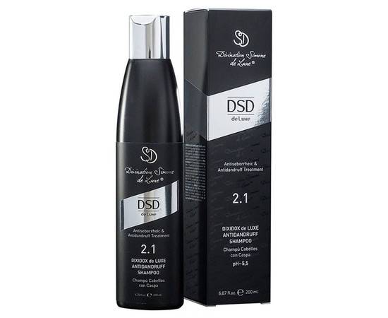 DSD De Luxe Anti-Dandruff Shampoo № 2.1 - Шампунь от перхоти Диксидокс Де Люкс 500 мл, Объём: 500 мл